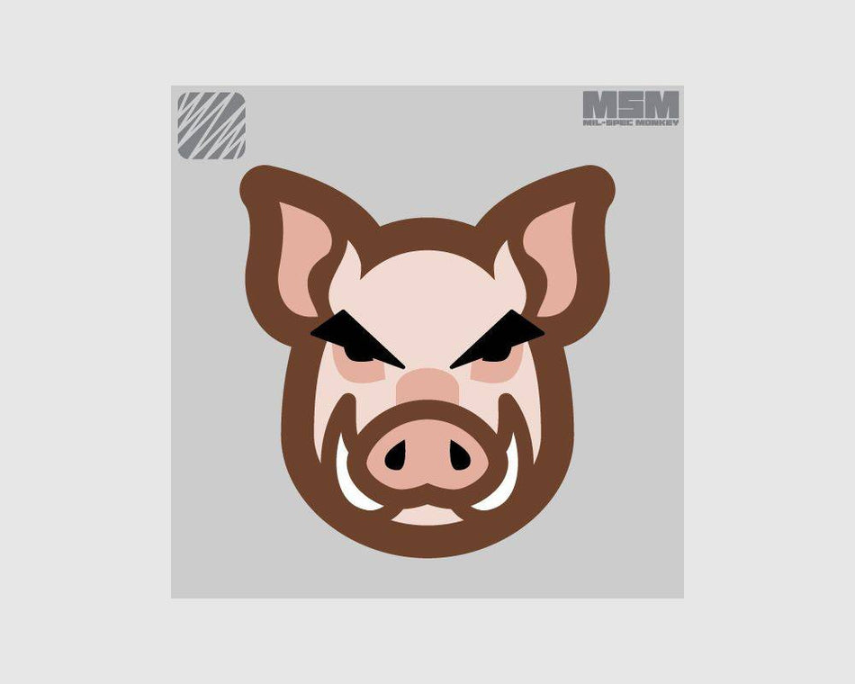 Pig Head Patch - Arid