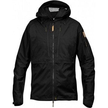 Keb Eco-Shell-Jacke – Schwarz