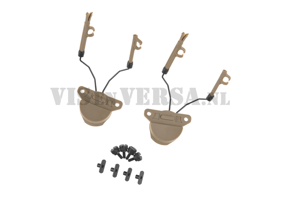 EXF-Adapter für Comtac-Headset – Dunkelbraun