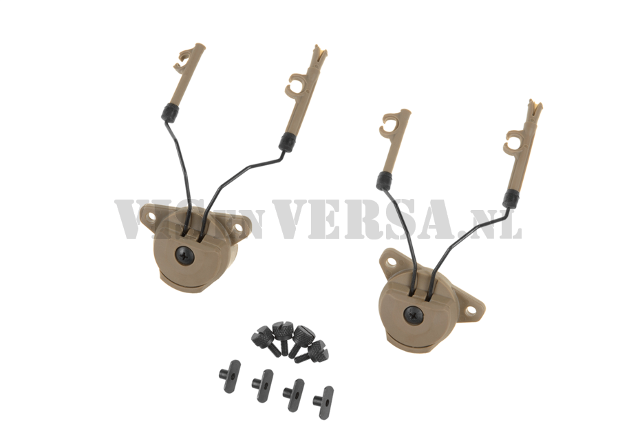 EXF-Adapter für Comtac-Headset – Dunkelbraun
