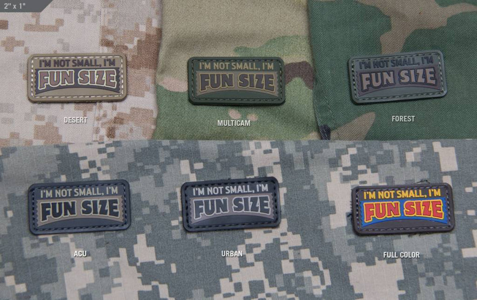 Fun Size PVC patch