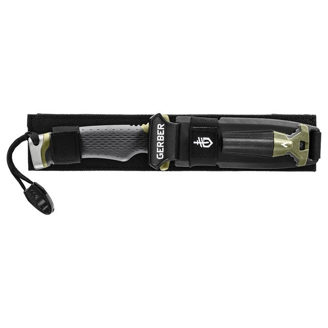 Ultimate Survival Fixed Blade - Black Green