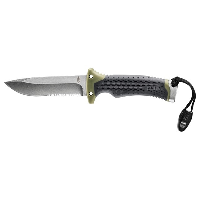 Ultimate Survival Fixed Blade - Black Green