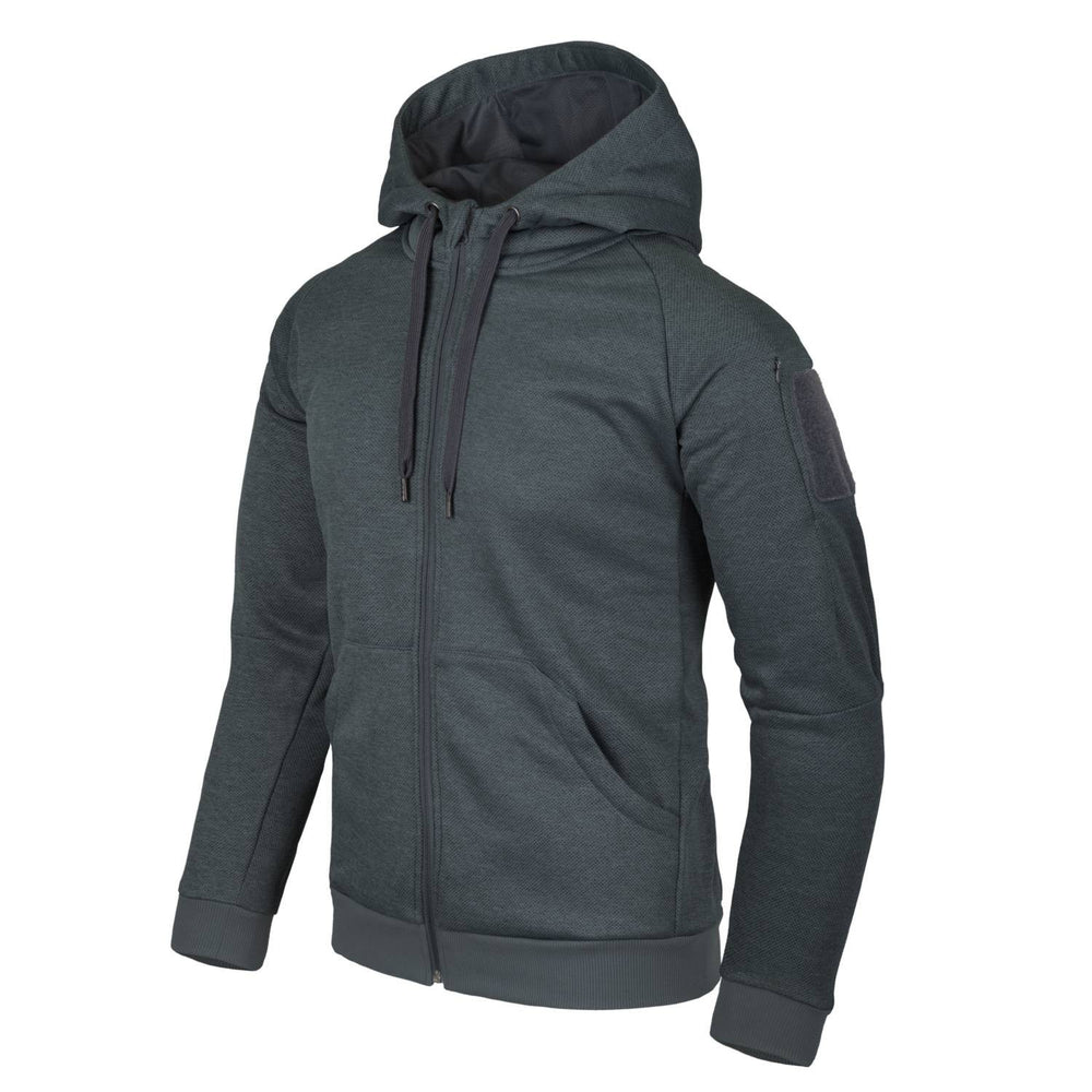 Urban Tactical Hoodie (FullZip) - Black / Grey