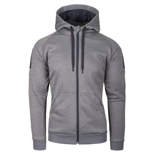 Urban Tactical Hoodie (FullZip) - Grey Melange
