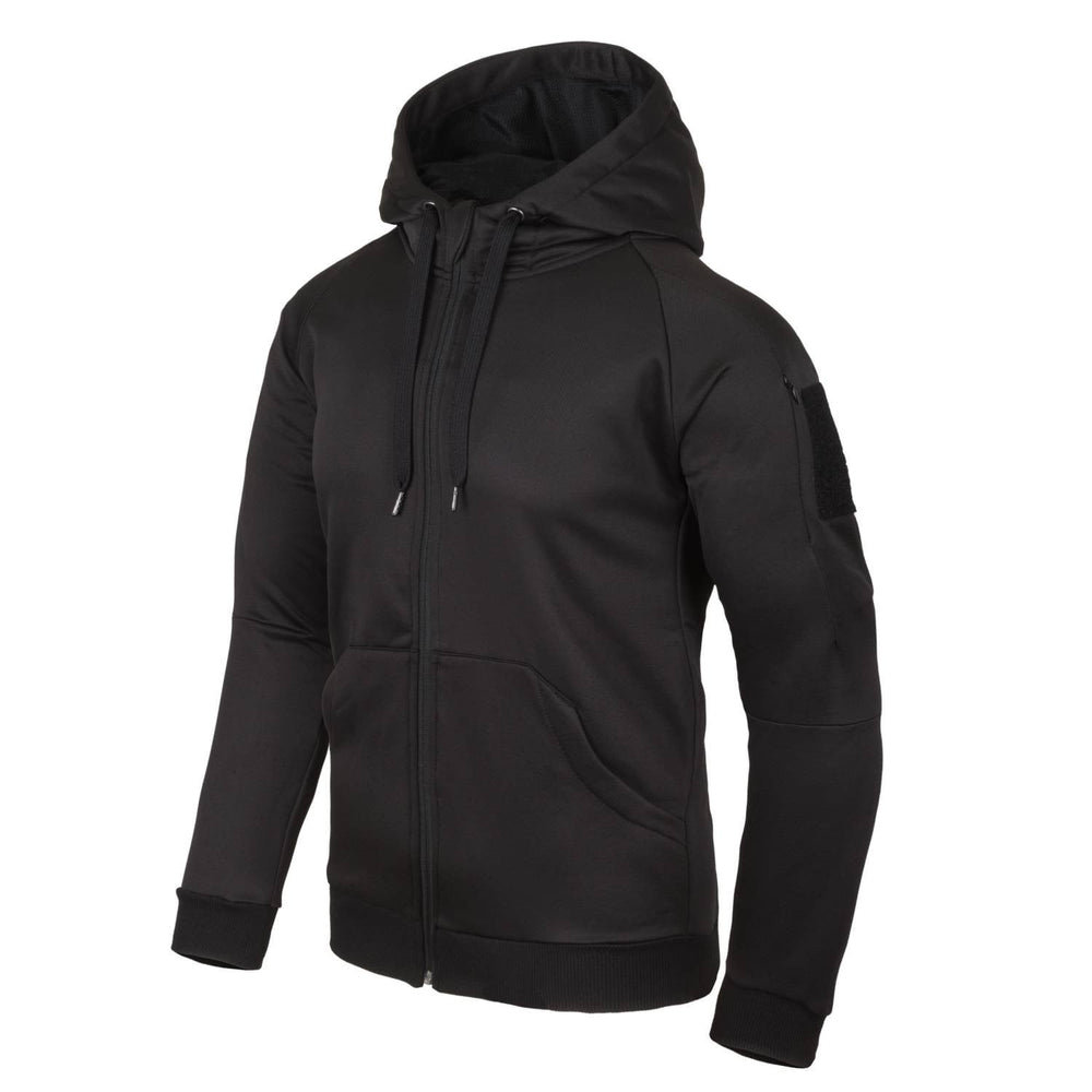 Urban Tactical Hoodie (FullZip) - Black