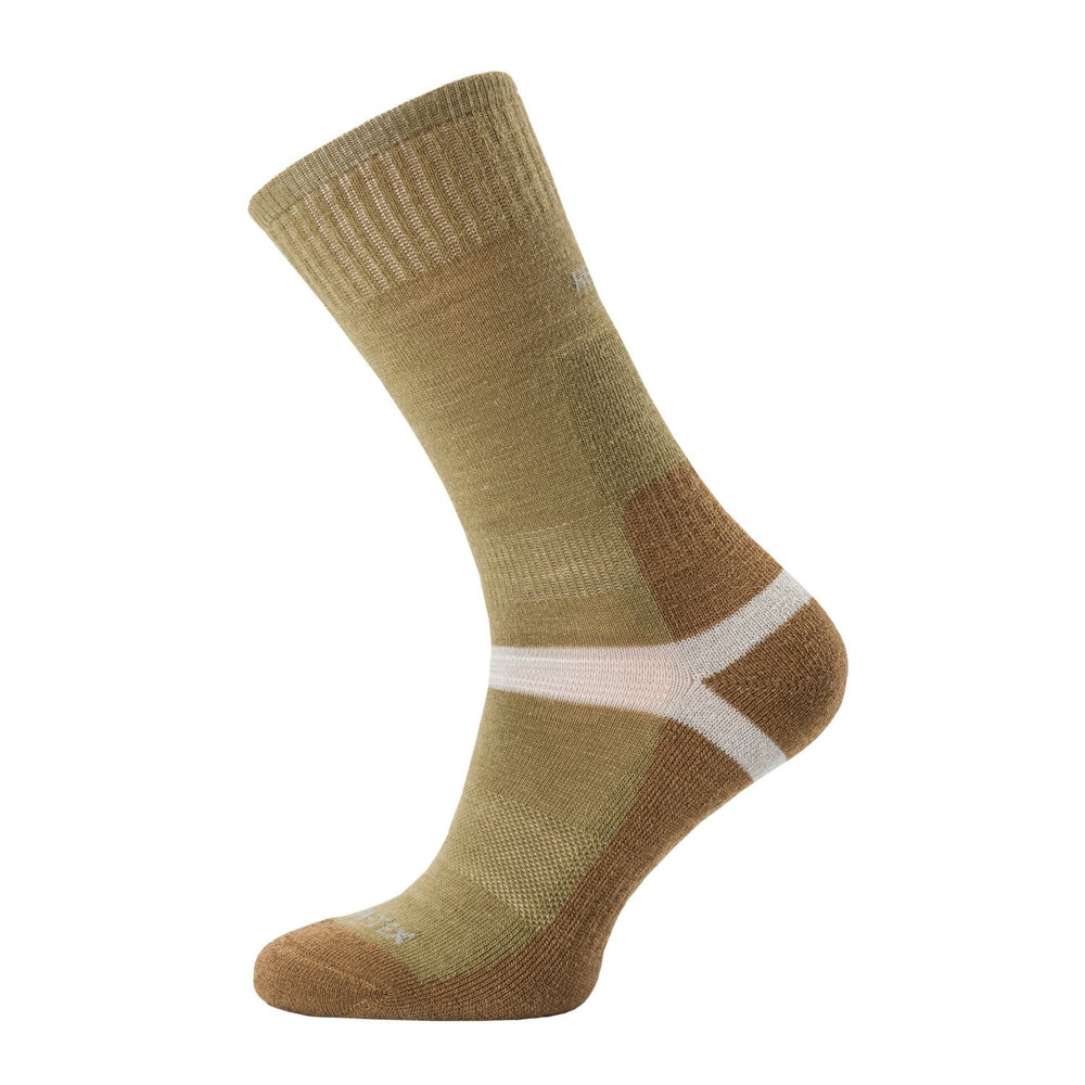 Merinosocken – Olivgrün/Coyote