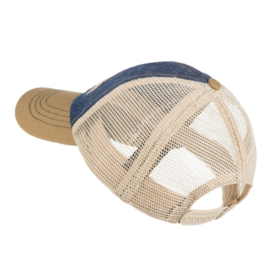 Helikon-Tex Trucker Logo Cap Denim - Denim Blue/Khaki