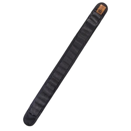 Schmaler, gepolsterter Grip-Gürtel – Schwarz