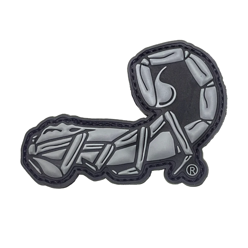 Skorpion-Aufnäher – Wolf Grey