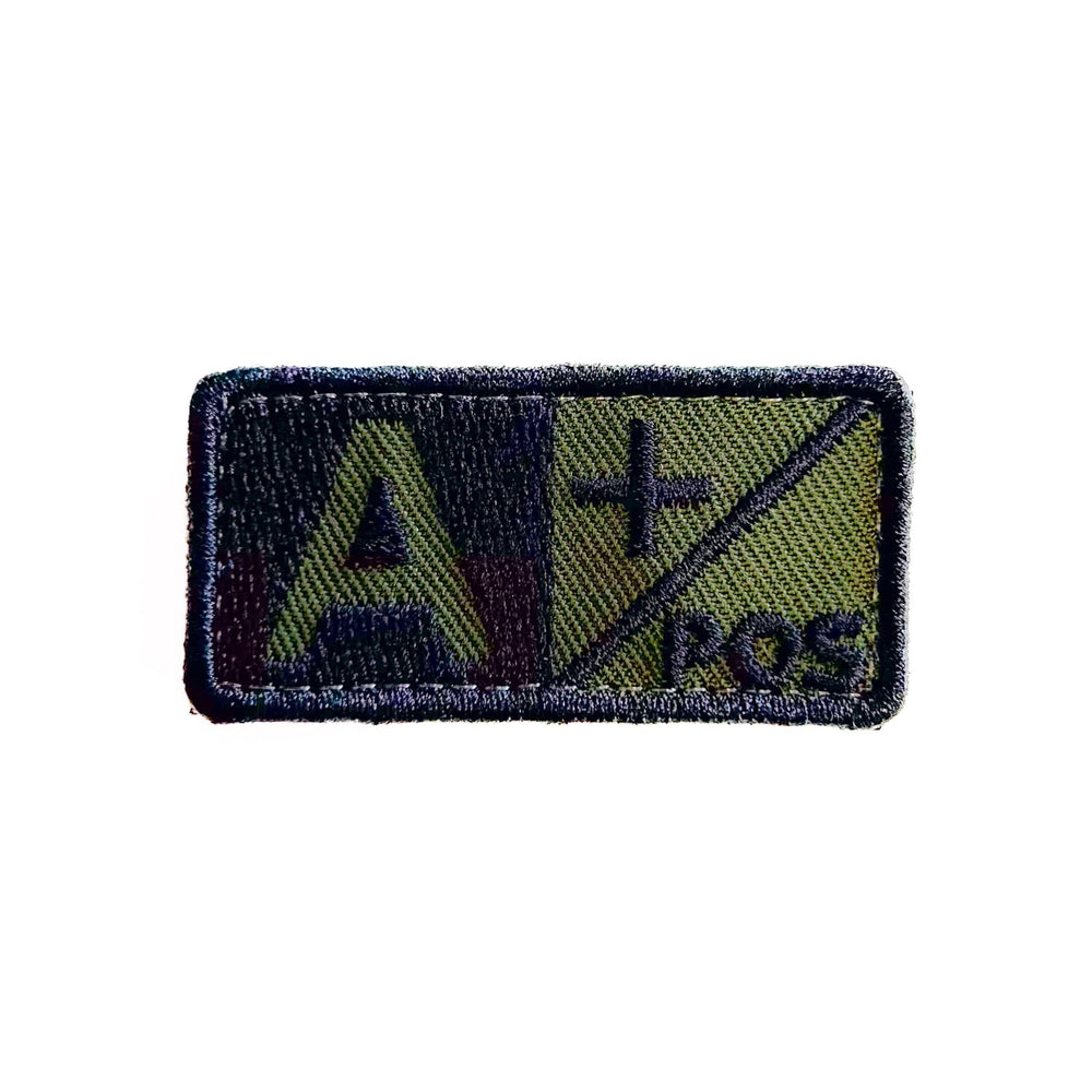 Blood Type Patch - Olive