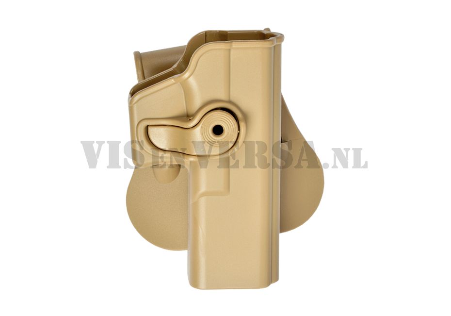 Glock 17/22/28/31 Left-Handed Holster - Coyote Tan
