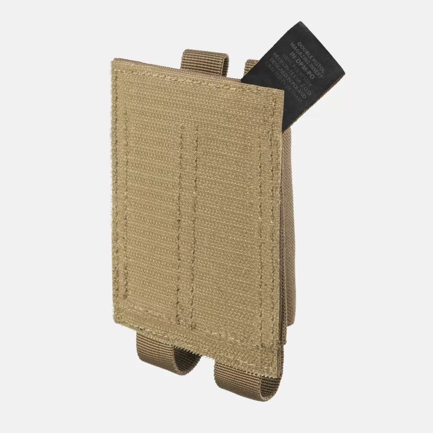 Helikon-Tex Double Pistol Magazine Insert - Olive Green