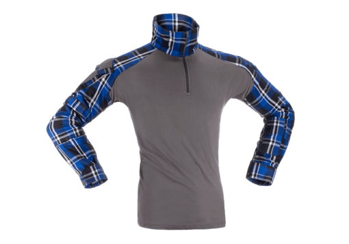 Flanell-Combat-Shirt – Blau