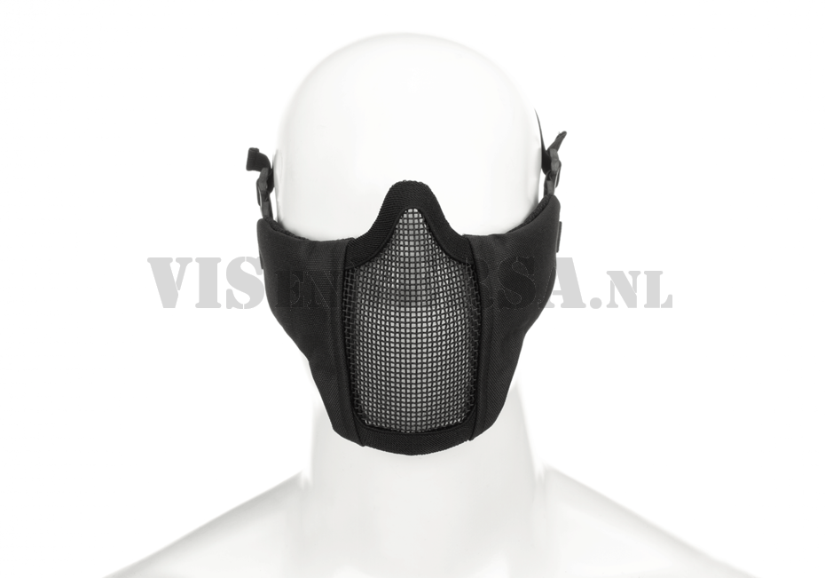 MK.II Steel Half Face Mask - Black
