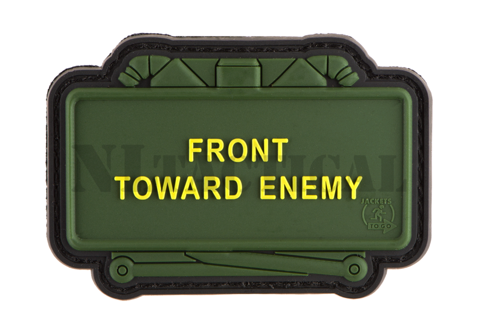 Claymore-Mine-Gummipatch - Farbe