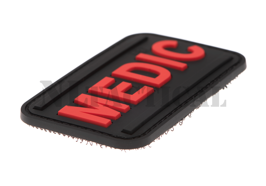 Medic Rubber Patch - Blackmedic