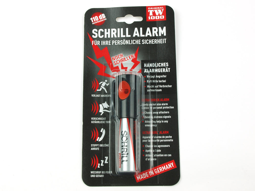 High-pitched alarm