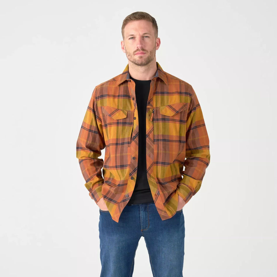 Defender Mk2 Shirt Nylon Sorona Blend - Evening Pumpkin Plaid