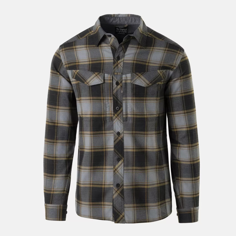 Defender MK2 Shirt Nylon Sorona Blend - Dark Ochre Plaid