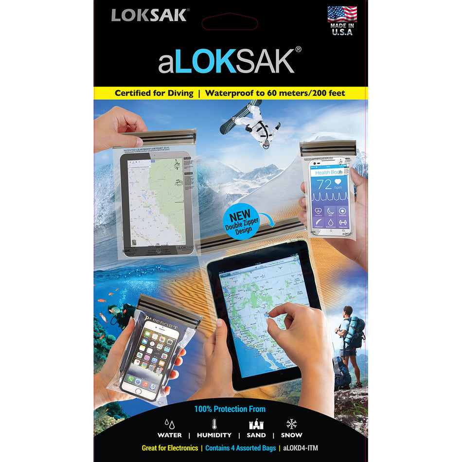 aLoksak set 8.89 x 16.5 / 10.2 x 16.5 / 14.6 x 22.23 / 19.7 x 26.7