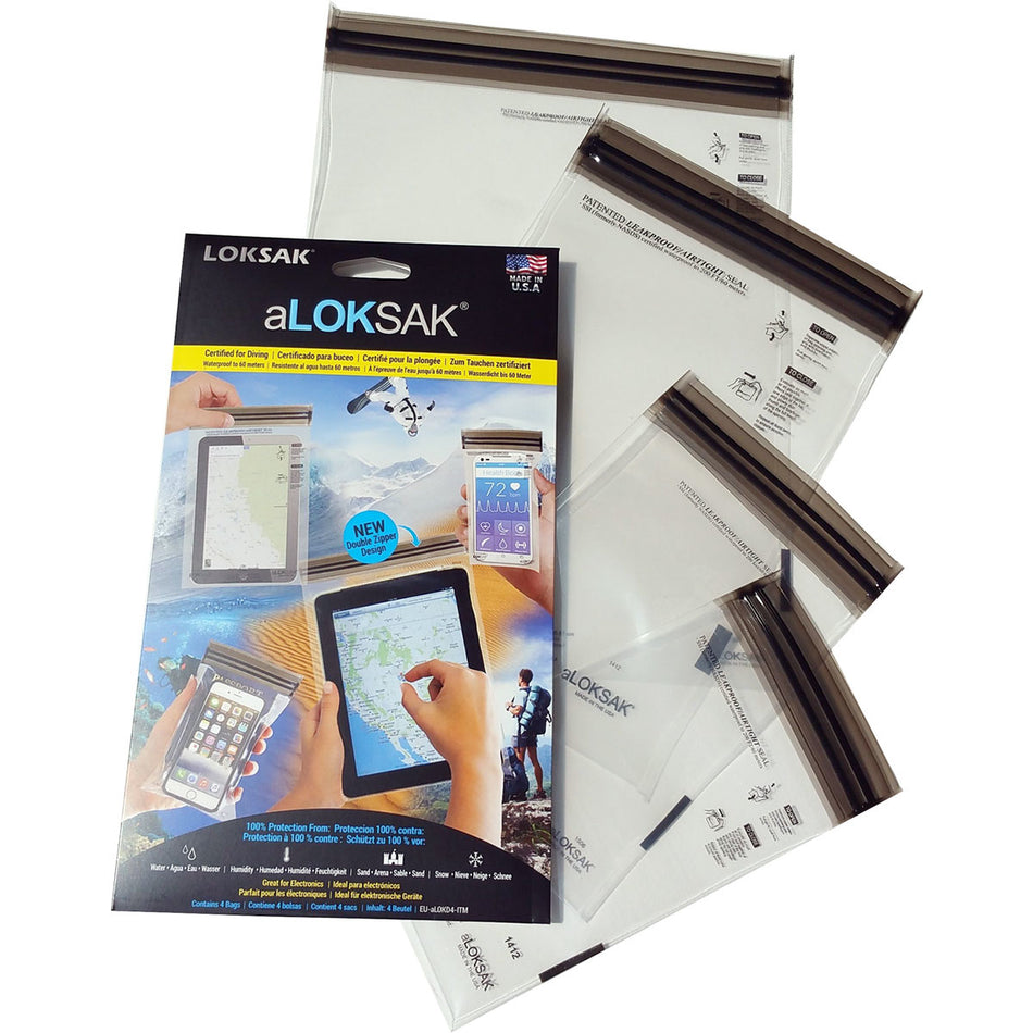 aLoksak set 8.89 x 16.5 / 10.2 x 16.5 / 14.6 x 22.23 / 19.7 x 26.7