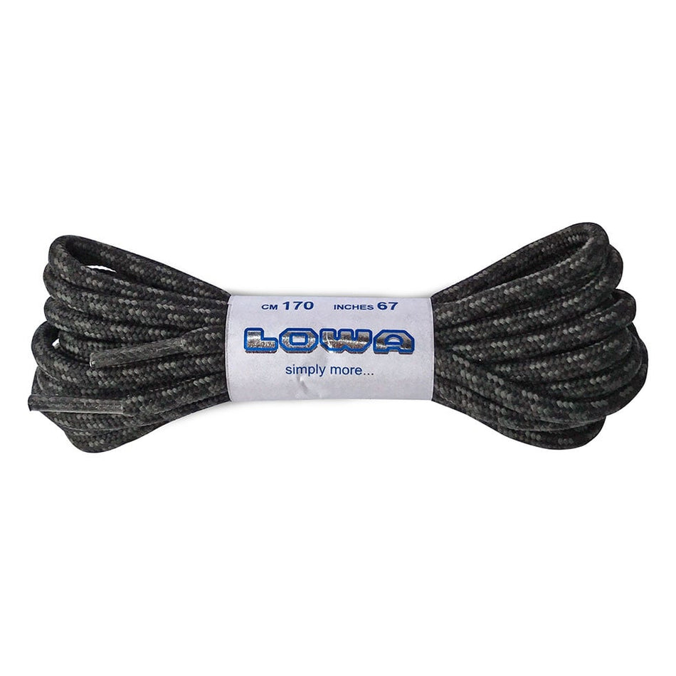 Lowa Trekking Laces 210 CM Black Grey
