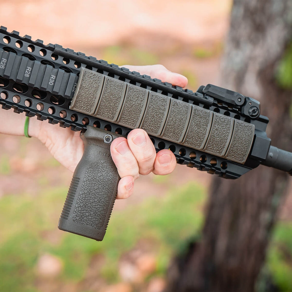 XT Rail Texture Panel - Olive Drab