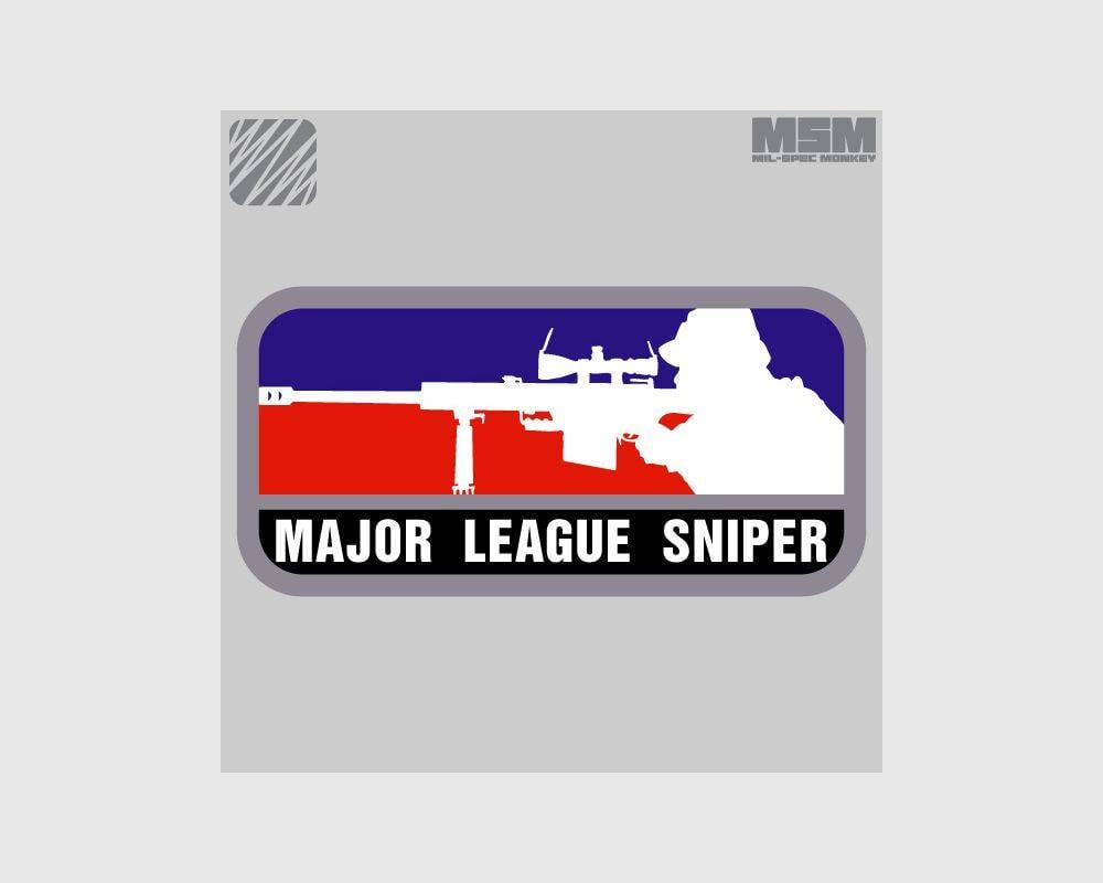 „Major League Sniper“-Patch – Waldgrün