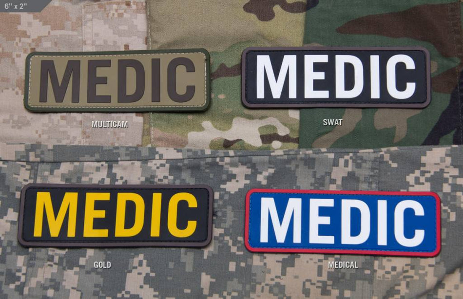 Medic 15 X 5cm PVC Patch - SWAT