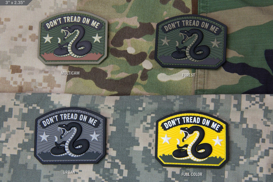 Don't Tread PVC Patch - Multicam
