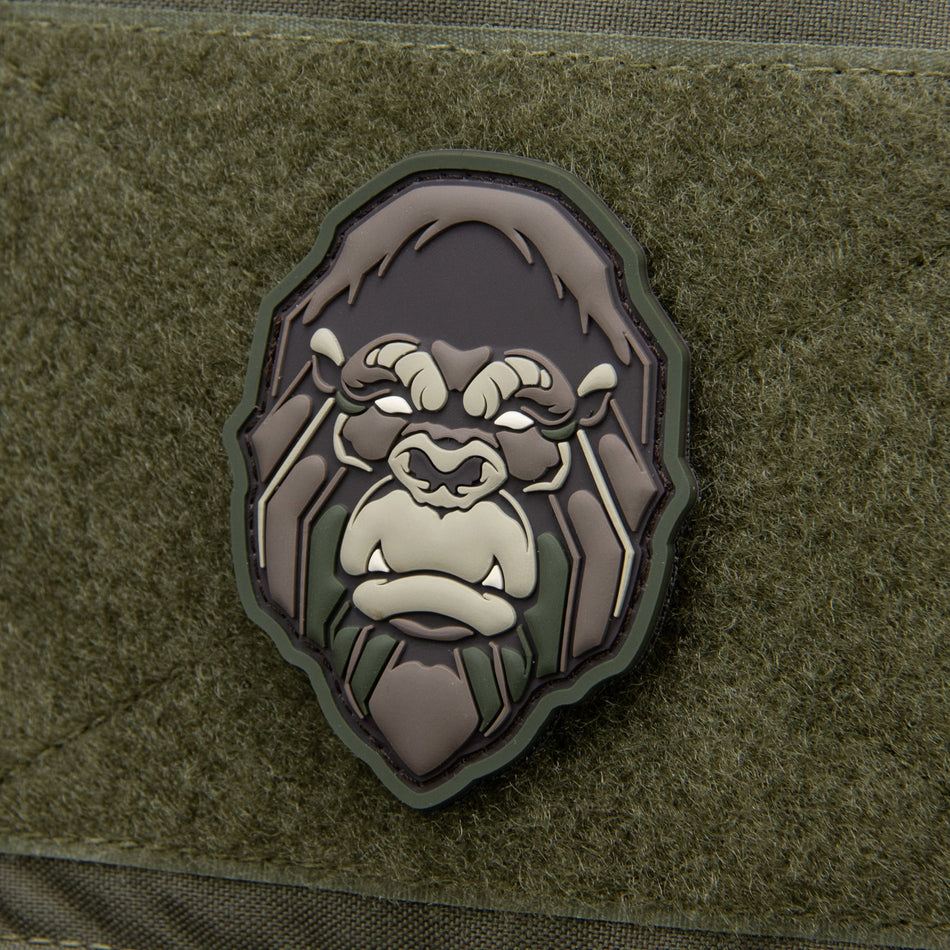 Gorilla Head PVC Patch