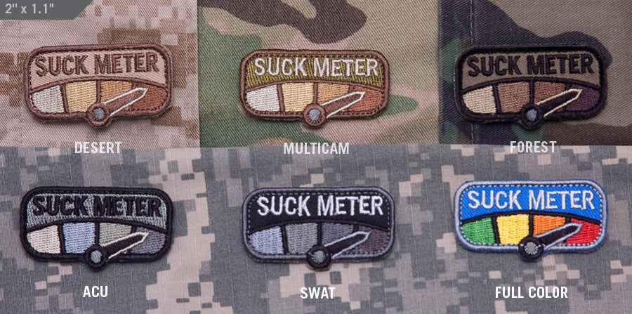 Suck Meter Patch - SWAT