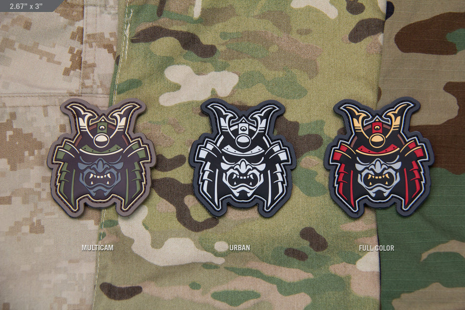 Samurai Warrior Head 1 Patch - Multicam