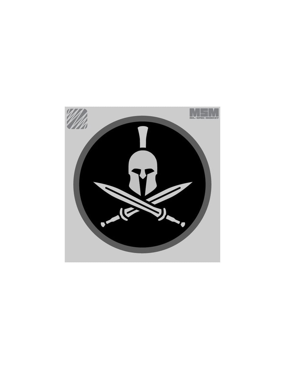 Spartan Helmet Patch - Forest