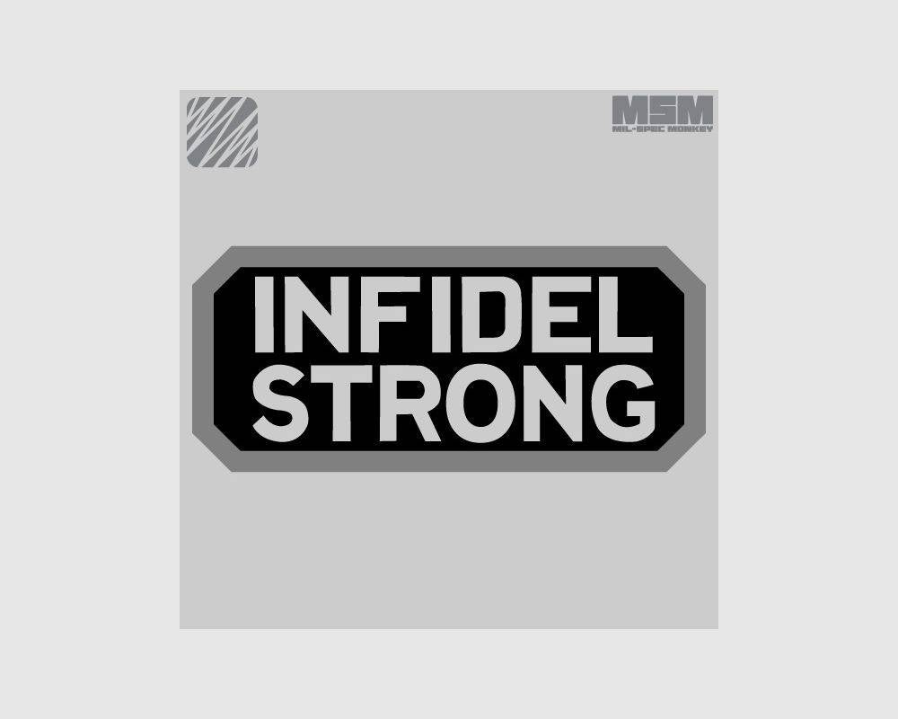 „Infidel Strong“-Patch – Waldgrün