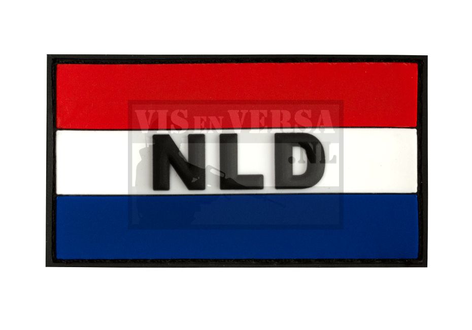 Rubber Badge - Dutch flag