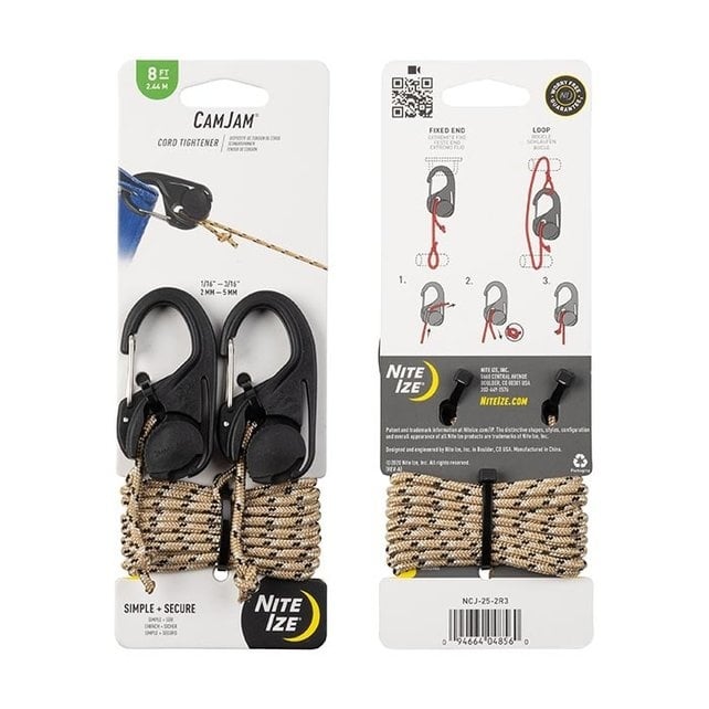 Nite Ize CamJam 2pk Tan Rope