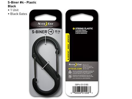 S-Biner Plastic #4 - Black