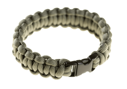 Paracord-Armband - Grau