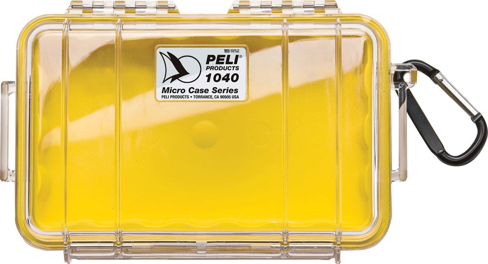 Micro Case 1040 – Gelb / Transparent