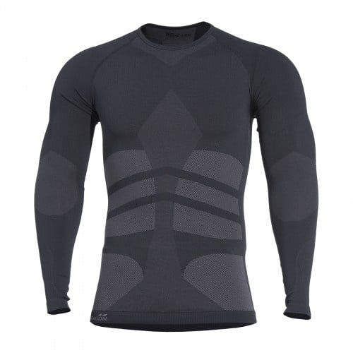 Plexis Activity Long Shirt  - Black
