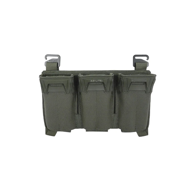 Pincer Placard Multi-Caliber Triple Mag Pouch - Ranger Green
