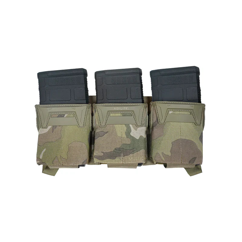 Pincer Placard .308 Triple Mag Pouch - Multicam