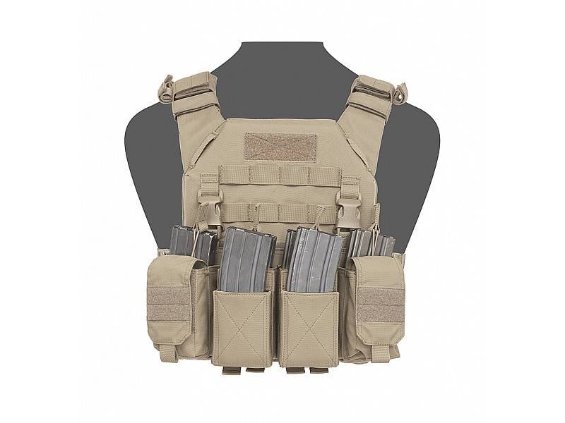 Recon-Plattenträger mit Pathfinder Chest Rig – Coyote Tan