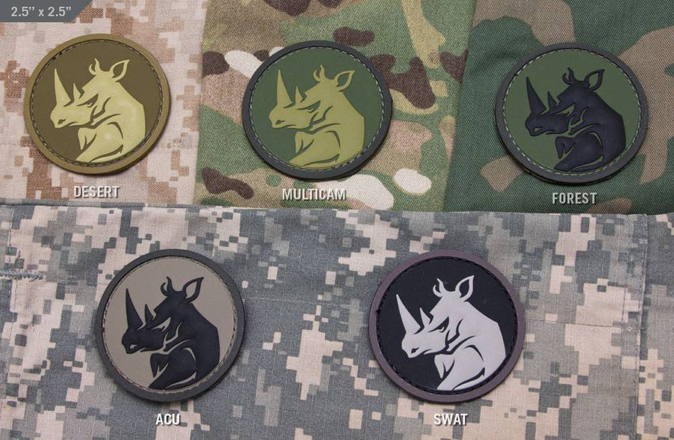 Rhino Head PVC patch