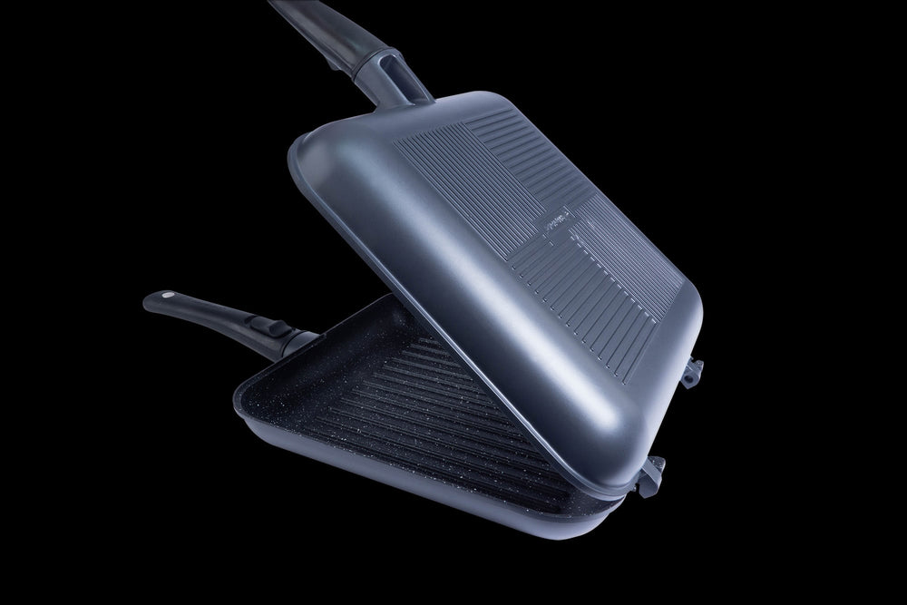 Connect Pfanne und Grillplatte XXL Granite Edition