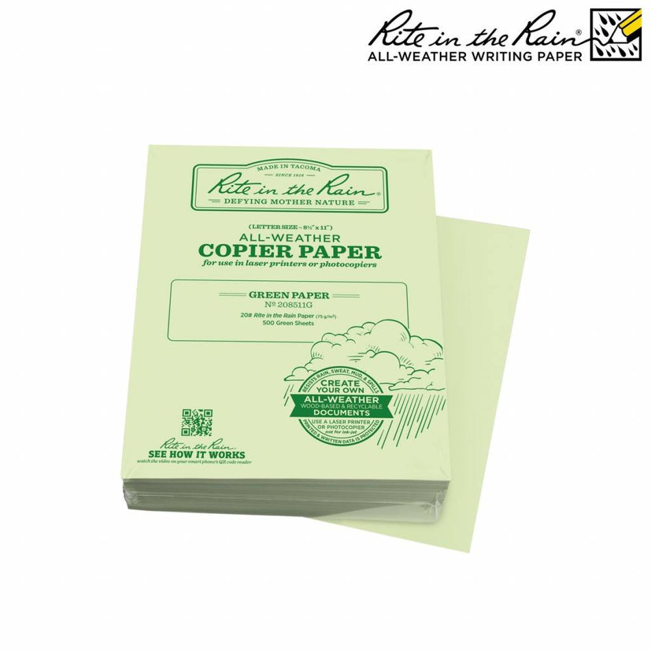 Waterproof A4 Paper 500 sheets - Green