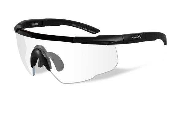 Saber Advanced - Matte Black Frame/ Clear Lenses