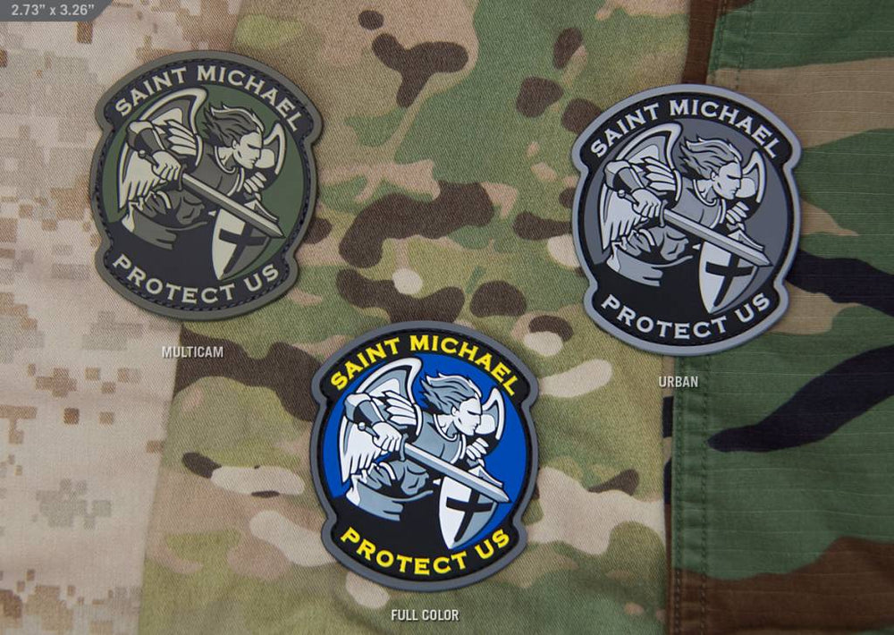 Saint Michael Modern patch PVC - Urban